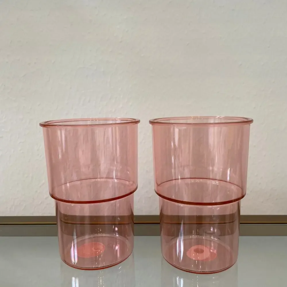Kate Spade New York Nesting Pitcher Set with Water Pitcher & 2 Reusable Cups NEW